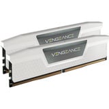 Corsair Kit 32 Go DDR5-6400 (2x 16 Go), Mémoire vive Blanc, CMK32GX5M2B6400Z36W, Vengeance, XMP 3.0, AMD EXPO