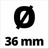 Einhell Tuyau d'extension Noir, 36mm/3m