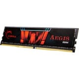 G.Skill Aegis 32 Go DDR4-2666 (2x 16 Go) mémoire vive Noir, F4-2666C19D-32GIS, XMP 2.0
