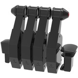 Honeycomb Aeronautical Throttle Pack for Airbus A319 – A380, Régulateur de poussée Noir