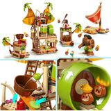 LEGO 43258 DISNEY, MOHANA 2 Kakamora Barge, Jouets de construction Jeu de construction, 7 an(s), Plastique, 572 pièce(s), 908 g
