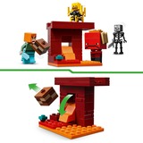 LEGO Minecraft - La bataille de lave dans le Nether, Jouets de construction 21266