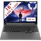 Lenovo Legion 5 16IRX9 (83DG009HMB) 16" PC portable gaming  Gris | Core i7-14650HX | RTX 4060 | 16 Go | SSD 1 To | 165 Hz