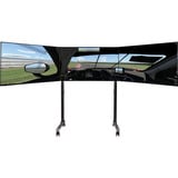 Next Level Racing Support triple pour moniteur Round Tube Noir