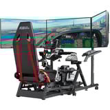 Next Level Racing Support triple pour moniteur Round Tube Noir