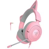 Razer Kraken Kitty V3 X Quartz casque gaming over-ear Rose/gris
