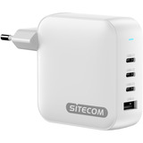 Sitecom Chargeur mural GaN de 165 W Blanc