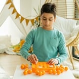 SmartGames IQ Mini XXL, Jeu de puzzle Orange, Néerlandais, 1 joueur, à partir de 6 ans, 80 tâches