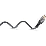 goobay Câble HDMI Ultra High-Speed Plus Gris, 0,5 mètre