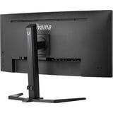 iiyama G-Master Red Eagle GCB3481WQSU-B1 34" Moniteur UltraWide gaming incurvé  Noir, 180Hz, HDMI, DisplayPort, Audio, AMD Free-Sync