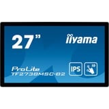 iiyama ProLite TF2738MSC-B2 27" Moniteur  Noir, 68,6 cm (27"), 1920 x 1080 pixels, Full HD, LED, 5 ms, Noir