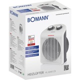 Bomann HL 6040 CB, Radiateur soufflant Blanc/gris