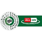 Bosch BOSCH EasyDrill 18V-40 (1x2.0Ah) COUVERTURE, Perceuse/visseuse Vert/Noir