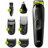 Braun MGK3221, Tondeuse à barbe Noir/Vert
