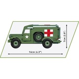 COBI Collection historique - Ambulance Dodge WC-54, Jouets de construction Échelle 1:35
