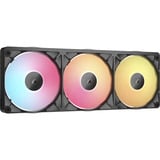 Corsair iCUE LINK RX360 II ventilateurs de boîtier RGB  Noir, 3 pièces, 360 x 129 x 26 mm