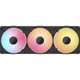 Corsair iCUE LINK RX360 II ventilateurs de boîtier RGB  Noir, 3 pièces, 360 x 129 x 26 mm