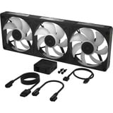 Corsair iCUE LINK RX360 II ventilateurs de boîtier RGB  Noir, 3 pièces, 360 x 129 x 26 mm