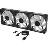 Corsair iCUE LINK RX360 II ventilateurs de boîtier RGB  Noir, 3 pièces, 360 x 129 x 26 mm