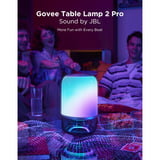 Govee Govee Table Lamp 2 Pro (Sound by JBL), Lampe Transparent