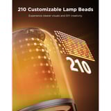 Govee Govee Table Lamp 2 Pro (Sound by JBL), Lampe Transparent