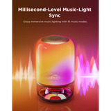 Govee Table Lamp 2 Pro (Sound by JBL), Lampe Transparent