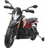 Jamara Aprilia Dorsoduro 900, Véhicules pour enfants Moto, Garçon, 3 an(s), 2 roue(s), Noir, Rouge, Blanc