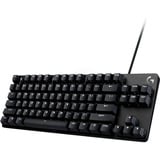 Logitech G413 TKL SE Mechanical, clavier gaming Noir, Layout BE, TKL