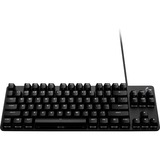 Logitech G413 TKL SE clavier gaming mécanique Noir, Layout BE (AZERTY), 80% (TKL)