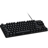 Logitech G413 TKL SE clavier gaming mécanique Noir, Layout BE (AZERTY), 80% (TKL)