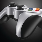 Logitech G Wireless Gamepad F710, Manette de jeu Argent/Noir