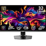 MSI MPG 322URX QD-OLED 31.5" 4K UHD Moniteur gaming  Noir, 240Hz, HDMI, DisplayPort, USB-C, Adaptive-Sync