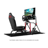 Next Level Racing Accessoire Victory Seat pour Wheel Stand Lite 2.0, Siège de course Noir