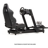 Next Level Racing GTElite Lite Wheel Plate Edition, Support Noir