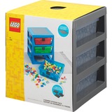 Room Copenhagen Rack de rangement LEGO à 3 tiroirs, Boîte de rangement Gris