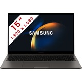 SAMSUNG Galaxy Book3 15.6" PC portable Gris foncé | Core i5-1335U | Iris Xe Graphics | 8 Go | 512 Go SSD