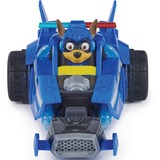 Spin Master PAW Patrol: The Mighty Movie, Chase's RC Mighty Cruiser, Voiture télécommandée Bleu