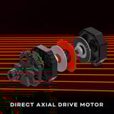 Thrustmaster T598 Servo Base, Bases de volant Noir