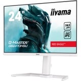 iiyama G-Master Red Eagle GB2470HSU-W5 24" Moniteur gaming  Blanc, 165Hz, HDMI, DisplayPort, USB, Audio