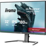 iiyama G-Master Red Eagle GB3271QSU-B2 31.5" Moniteur gaming  Noir (Mat), 180 Hz, HDMI, DisplayPort, USB-C, audio, AMD FreeSync