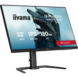 iiyama G-Master Red Eagle GB3271QSU-B2 31.5" Moniteur gaming  Noir (Mat), 180 Hz, HDMI, DisplayPort, USB-C, audio, AMD FreeSync