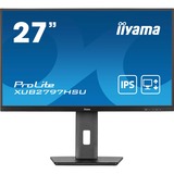 iiyama ProLite XUB2797HSU-B2 27" Moniteur Noir, 1x DisplayPort, 1x HDMI, 2x USB-A