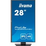 iiyama ProLite XUB2893UHSU-B5 28" 4K UHD Moniteur  Noir