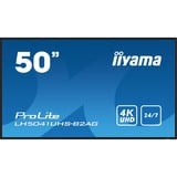 iiyama iiya 50 L LH5041UHS-B2AG LCD 4K UHD VA, Affichage public Noir