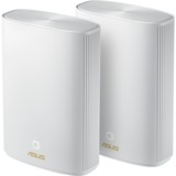 ASUS ZenWifi AX Hybrid (XP4) AX1800, Routeur Blanc, 2 pièces