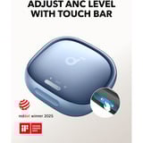 Anker Liberty 4 Pro écouteurs in-ear Bleu clair, Bluetooth True Wireless, ANC 7 capteurs, IPX5