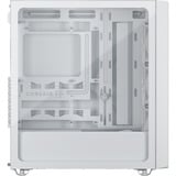 Corsair 3200D RS White boîtier midi tower Blanc | 1x USB-A | 1x USB-C | Verre Trempé