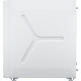 Corsair 3200D RS White boîtier midi tower Blanc | 1x USB-A | 1x USB-C | Verre Trempé