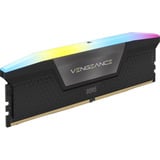 Corsair Kit 32 Go DDR5-6000 (2x 16 Go), Mémoire vive Noir, CMH32GX5M2B6000Z38, Vengeance RGB, EXPO, XMP