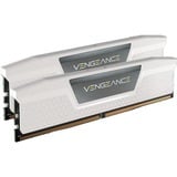 Corsair Kit 32 Go DDR5-6000, Mémoire vive Blanc, CMK32GX5M2E6000C36W, Vengeance, XMP